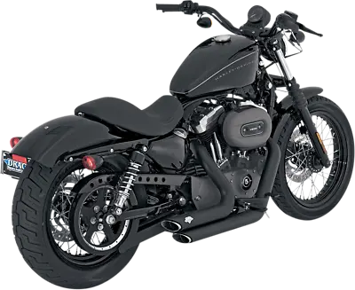 Vance & Hines Black Shortshots Staggered Exhaust Harley Sportster XL 2004-2013 • $599.99