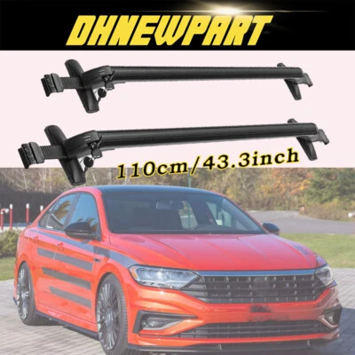 $85.95 • Buy For VW Jetta Golf Sedan 43.3  Top Roof Rack Cross Bars Luggage Carrier W/Lock