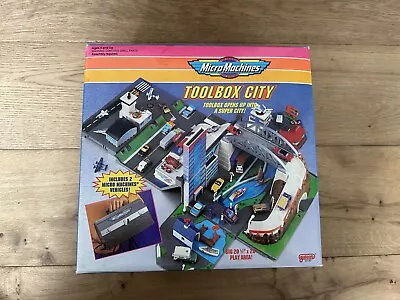 Micro Machines Toolbox City Retro 1993 • £25