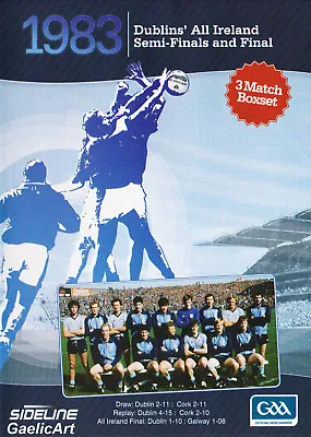 1983 GAA All-Ireland Football Final & Semi-Finals - 3 Match Boxset • £12.95