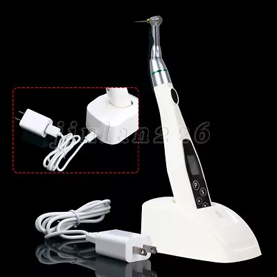 Dental Wireless Mini Endo Motor LED 16:1 Reduction Contra Angle T-FINE-IPRO • $108.53