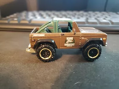 2008 MATCHBOX       '72 FORD BRONCO 4X4        MB720 Brown LOOSE • $4