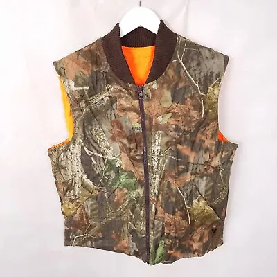£29.90 • Buy TOUGH DUCK Advantage Timber Camouflage Hunting Vest Gilet Mens M Woodland Jacket