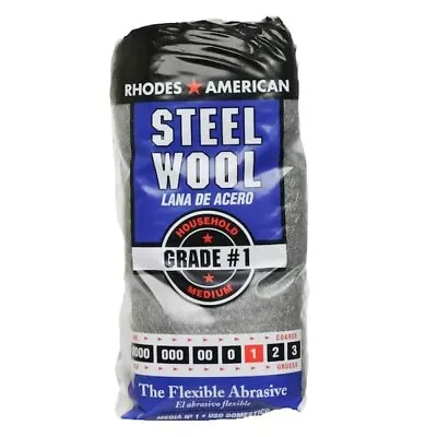 Medium Grade #1 Steel Wool (12-Pad) Free And Fast Shipping • $6.97