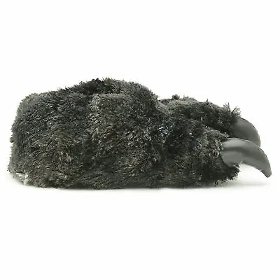 £14.99 • Buy Men's British Footwear Unisex 3D Novelty Monster Animal Feet Claw Black Slippers
