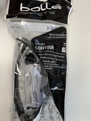 £3.50 • Buy Bolle Contour Range Sports Cycling Safety Glasses Spectacles Eye Protection,dark