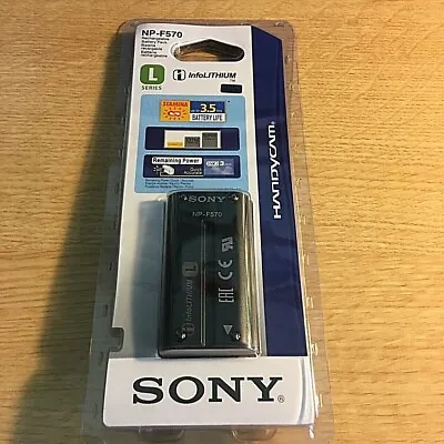 Sony L-Series Info-Lithium Battery - 7.2v 2200mA (NP-F570) InfoLITHIUM New  • £80.75