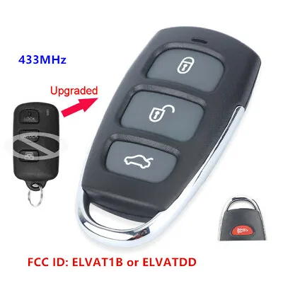 Upgraded Remote Key FOB 433MHz For Toyota Tacoma Tundra Sequoia ELVAT1B ELVATDD • $16.44