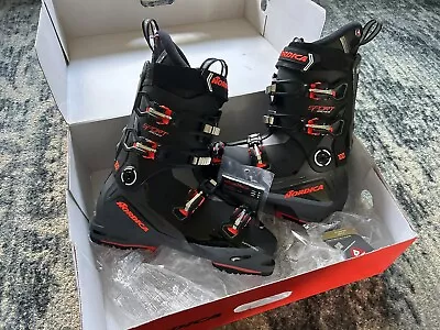 NORDICA Men's Sportmachine 3 100 Size 28.5 Black/Gray/Red Ski Boot • $299