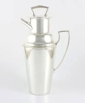 £500 • Buy Art Deco Asprey & Co Silver Plate Cocktail Shaker. Vintage Milk Churn. 1930's