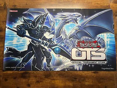 Yugioh OTS 2017 Dark Magician & Blue-Eyes White Dragon Playmat • $232.28