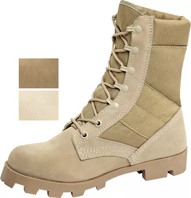 Rothco Leather Speedlace Panama Sole Jungle Boots 8  High • $67.99