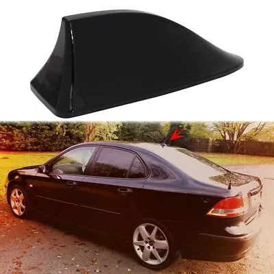 Black Car Shark Fins Antenna Roof Signal Aerial Radio Cover AM/FM For Saab 9-3 • $15.11