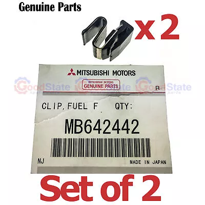GENUINE Mitsubishi Lancer Evo 5 V 6 VI Fuel Spring Release Clip X2 • $12.55