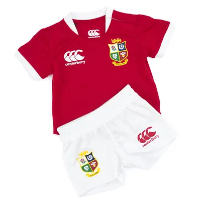 British & Irish Lions Baby Kit Canterbury  England Rugby Shirt Shorts Set • £27.99