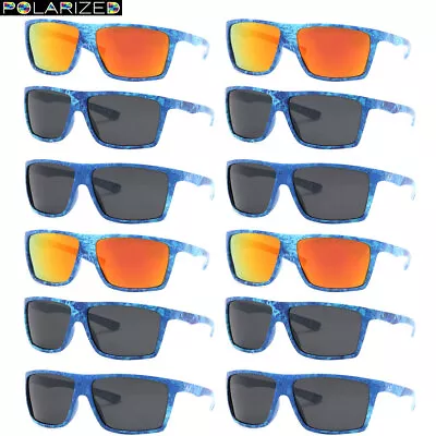 Polarized Camo Sunglasses Real Tree Print Value Pack Sport Wrap New Style Polar • $35.95