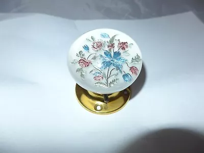 Vintage Door Knob Handle Flowers Acrylic • £22.99