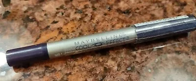 Maybelline Cool Effect Cooling Eye Shadow / Liner MIDNIGHT CHILL Navy Blue  #22 • $12.42