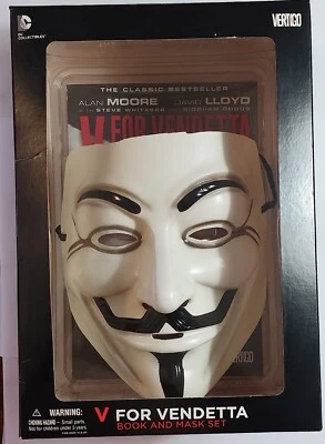 $9.99 • Buy V For Vendetta VERTIGO Deluxe Collector Set, Book And Mask Set