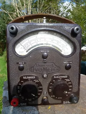AVO Universal Avometer Model 8 Vintage Multimeter • £20