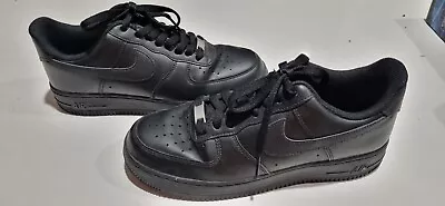 Nike Air Force 1 Black Men's Shoes • $140