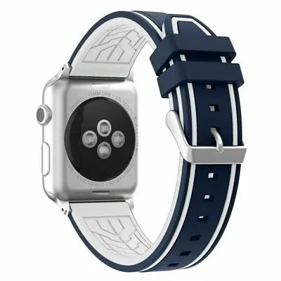 $8.09 • Buy Apple Watch Series 2/3/4/5/6 Milanese Silicone  Band Strap 38 40mm 42mm 44mm