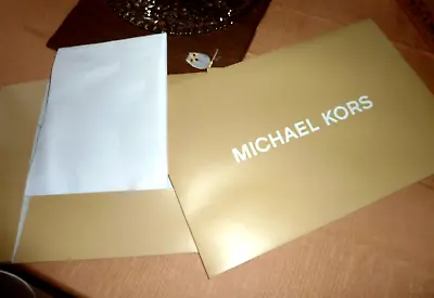 Michael Kors Gift Box 8 X8 X3  And Tissue Paper NEW • $7.79