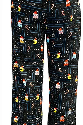 Pacman Woman's  Pajama Plush Pants-Sz L-Brand New • $19.99