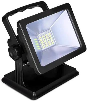 Rechargeable LED Work Light COB With Magnetic Base 30W Idea Waterproof Spotlight • $39.70