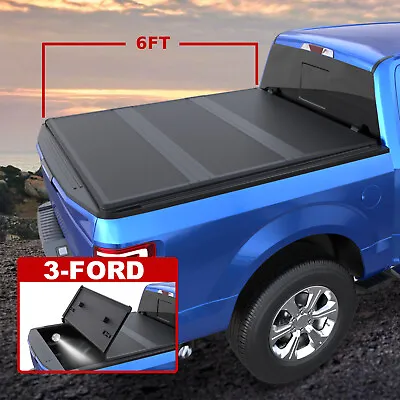 6FT Bed Hard Fiberglass Truck Tonneau Cover For Chevrolet S10 GMC S15 Sonoma • $320.96