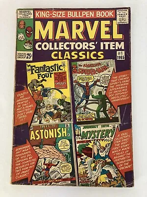 Marvel Collectors’ Item Classics #1 VG 1965 Reprints  1st Doc Ock • $14.43