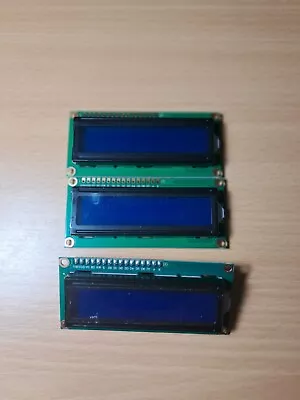 3x 1602a Blue Green Screen 16x2 Character LCD Display Module AIP31066 Controller • $10