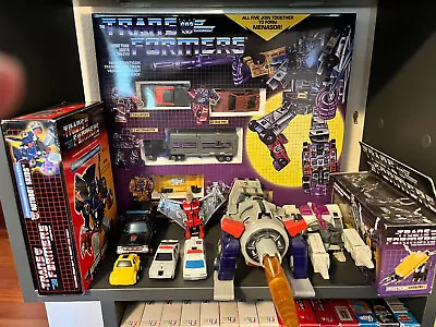 Transformers G1 Lot - Swoop Galvatron Menasor Giftset + More • $350