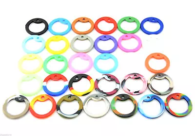 Pack Of 10 Military Army ID Dog Tag Rubber Silicone Silencers Many Colors Choose • $4.95