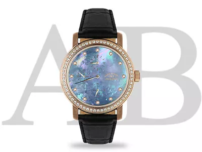 £855.59 • Buy Watch André Belfort Regulateur (F) Gold Pink/Blue Bright