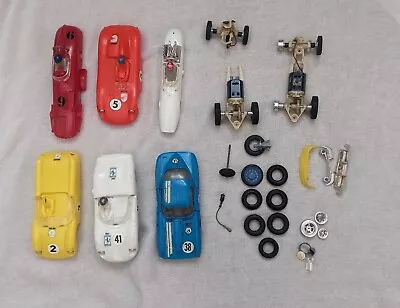 Vintage Slot Cars And Parts For Repair Eldon And More 1960 -1970 • $32