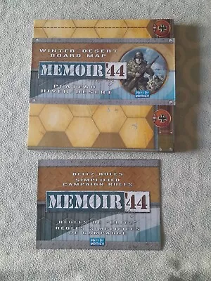 Memoir '44: Expansion - Winter Desert Board Map - Board Game  Unused • £19.99