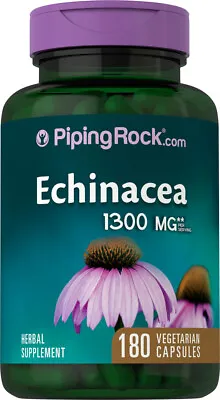 Echinacea 1300 Mg (per Serving) 180 Vegetarian Capsules  PR • $22.95