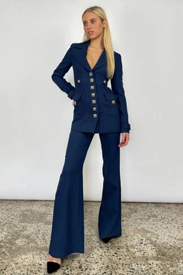 $329 • Buy NEW ALICE MCCALL ALICE McCALL Womens Air France Pant Navy