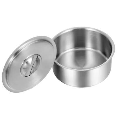 Stainless Steel Mixing Bowls Set Glass Bottom • £12.68