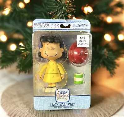 Peanuts Memory Lane A Charlie Brown Christmas Lucy Van Pelt Figure NIB Sealed • $15.25