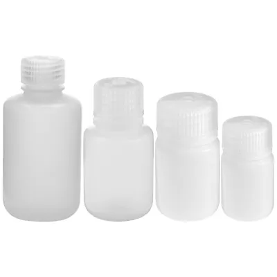 Nalgene HDPE Plastic Narrow Mouth Storage Bottle - Clear • $7.99