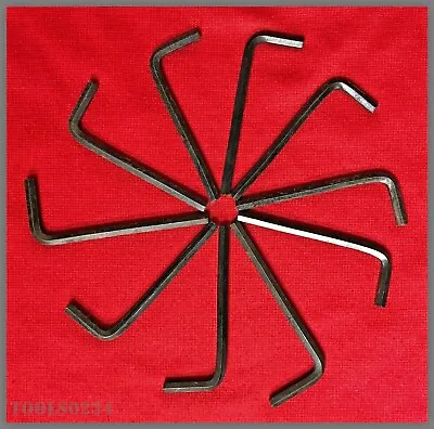 5/32  Eklind 15110 Short Arm Hex Key L Wrench LOT OF 10 • $6.99