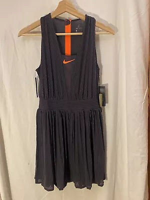 Nike X Maria Sharapova Charcoal Gray Sleeveless Tennis Golf Dress Size S-NWT • $75