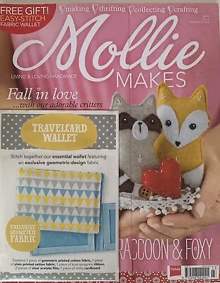 Mollie Makes Magazine Living & Loving Handmade *NEW* Back Issue No 23 With Gift • $18