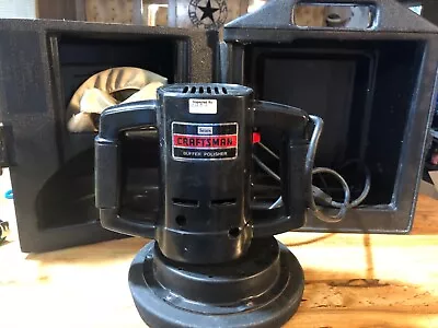 $18 • Buy Vintage Sears Craftsman Buffer Polisher 2 Speed With Hard Case