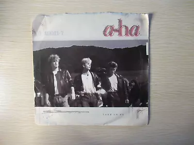 A Ha Take On Me 45 7  Pic Sleeve Picture A-ha • $8