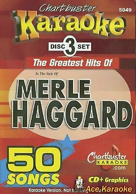 Karaoke: Merle Haggard - V/a - Cd - Karaoke - **brand New/still Sealed** • $24.99