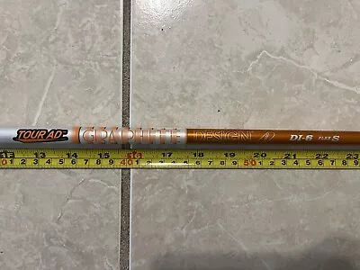 Graphite Design Tour AD DI 6 S Stiff Fairway Wood Shaft Titleist TSR Adapter • $239