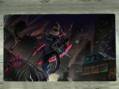 YuGiOh Custom Playmat Dinoruffia TCG CCG Mat Pad Trading Card Game Mat Free Bag • $39.29